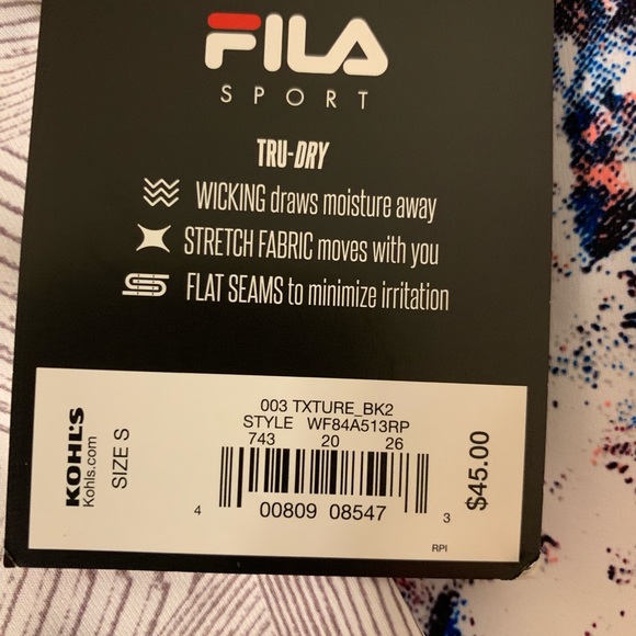 FILA mid rise leggings! - Picture 4 of 5